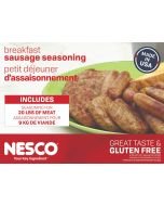NESCO Sausage Seasoning | Breakfast Sausage (20 lb Yield)
