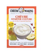 New England CheeseMaking Supplies - Chevre (Goat Cheese) Culture 5 Pack