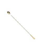 Mercer Barfly 17.1" Japanese-Style Bar Spoon | Gold Plated