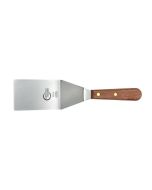 Mercer Culinary Praxis 4" x 2.5" Square Edge Turner (Rosewood)