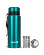 The London Sip 25oz Tea Infuser Bottle | Blue