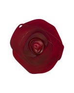 Charles Viancin Dark Red Rose Silicone Lid | 9"