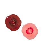 Charles Viancin Silicone Rose Drink Covers | Set of 2
