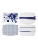 Royal Doulton Cheese Boards (Set of 4) | Pacific Blue
