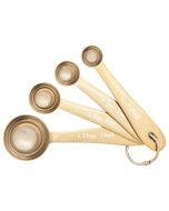 Danica Heirloom Set of 4 Measuring Spoons | Gold