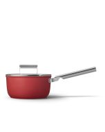 SMEG 3 Qt Sauce Pan | Red