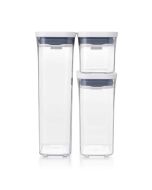 OXO Good Grips 3-Piece Slim Storage Set - Filled