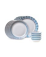 Corelle 12-Piece Dinnerware Set | Azure