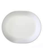 Corelle Livingware 12.25" Serving Platter | Winter Frost White