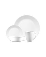 Corelle Livingware 16-Piece Dinnerware Set | Winter Frost White