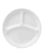 Corelle Livingware 10.25" Divided Dish | Winter Frost White