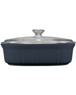 CorningWare French Colors 2.5 Quart Oval Baking Dish | Navy