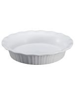 Corningware 9" Pie Plate | French White