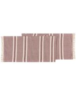 Danica Heirloom Piper Collection 13" x 72" Table Runner | Wine