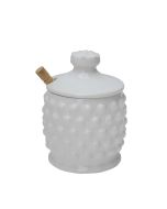 Creative Co-Op Glass Honey Jar With Dipper 