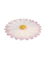 Charles Viancin Silicone Lid | 9" Daisy (White with Pink)
