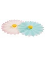 Charles Viancin Silicone Daisy Drink Covers | Set of 2
