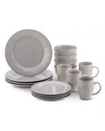 Rachael Ray Cucina Collection 16-Piece Dinnerware Set | Sea Salt Gray
