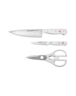 WÜSTHOF Gourmet White 3-Piece Prep Set