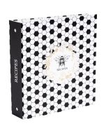 image shows C.R. Gibson Pocket Page Recipe Book | Honeycomb Hive against a blank, white background  