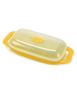 image shows Joie Microwave Corn Cooker with Lid against a blank, white background
