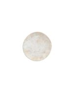 image shows Fortessa Cloud Terre Collection No. 2 Mateus 7.25" Side Plate | White against a blank, white background