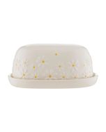  image shows Price & Kensington Daisy Butter Dish against a blank, white background
