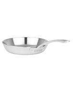 image shows Viking Contemporary 3-Ply Stainless Steel 10" Fry Pan  against a blank, white background