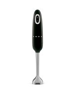 image shows SMEG Immersion Hand Blender | Black against a blank, white background