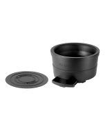 image shows Staub Precision Induction Multi Cooker | Matte Black against a blank, white background
