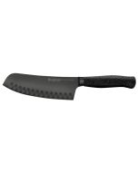 image shows WÜSTHOF Performer 7" Hollow Edge Rotoku against a blank, white background