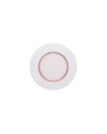 image shows Fortessa Archie 8.5" Salad/Dessert Plate | Pink against a blank, white background