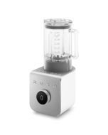 image shows SMEG Professional Blender | Matte White against a blank, white background