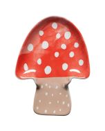 image shows Danica Jubilee Mushroom Shaped Spoon Rest  against a blank, white background