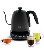 image shows Krups Gooseneck Electric Kettle against a blank, white background
