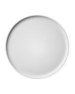 image shows LSA Collective Lunch Plates (Set of 2) | White against a blank, white background