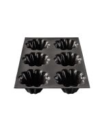 image shows Flexipan 6 Mini Brioches Mold against a blank, white background