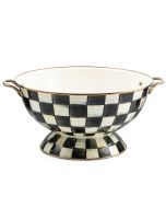 image shows MacKenzie-Childs Courtly Check 6.5 Qt. Everything Bowl against a blank, white background