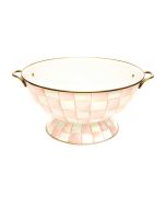 image shows MacKenzie-Childs Rosy Check 6.5 Qt. Everything Bowl  against a blank, white background