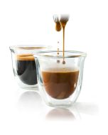 image shows Brod & Taylor Double-Wall Espresso Glasses | Set of 2  against a blank, white background