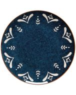 image shows Danica Heirloom Nightbloom 10.5" Dinner Plate against a blank, white background