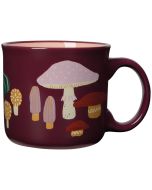image shows Danica Jubilee 20oz Wander Mug | Mushroom Gems against a blank, white background
