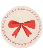 image shows Danica Jubilee Braided Placemat | Bowtique against a blank, white background