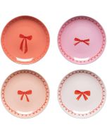 image shows Danica Jubilee Appetizer Plates (Set of 4) | Bowtique against a blank, white background