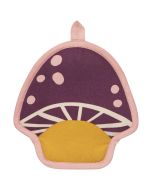 image shows Danica Jubilee Potholder | Mushroom Gems against a blank, white background