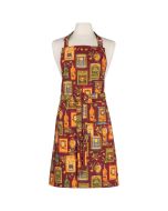 image shows Now Designs by Danica Chef Apron | Olive Oil  against a blank, white background