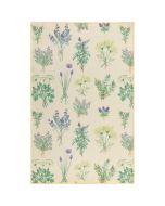 image shows Now Designs by Danica Recycled Microfibre Dishtowel | Fresh Herbs against a blank, white background