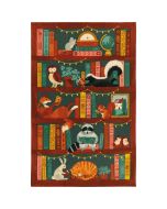 image shows Danica Jubilee Dishtowel | Book Club  against a blank, white background