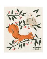 image shows Ecologie by Danica Swedish Sponge Dish Cloth | Forest Fete against a blank, white background
