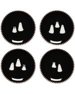 image shows Danica Jubilee Appetizer Plates (Set of 4) | Kindred Spirits against a blank, white background